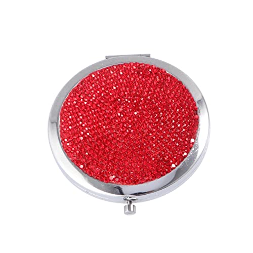 Espejo compacto redondo doble cara Baluue para maquillaje miniatura 1