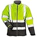 TINGLEY Rubber J25022 Phase 3 Softshell with Fleece Lining, X-Large, Lime Green