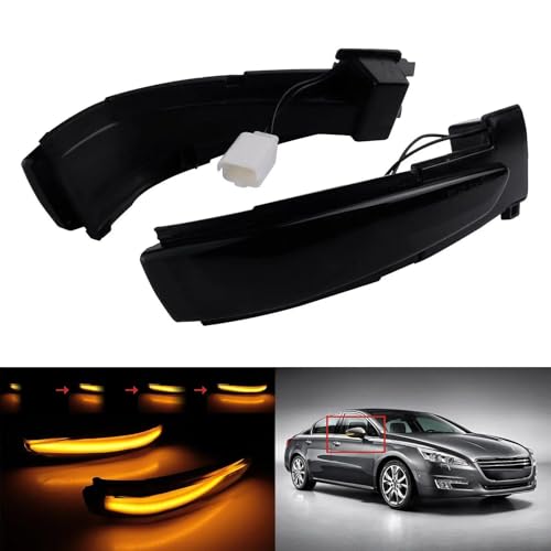 Clignotants dynamiques LED pour Citroën C4 Picasso et DS5 de 2010 à 2016