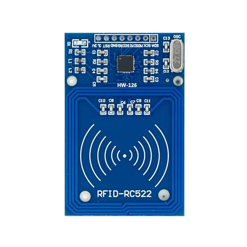 Image of Electronic Spices RFID Kit | RC522 RF IC Card Sensor Module for Arduino, ARM & Raspberry Pi | RFID Sensor with Contactless IC Card Support for DIY Projects