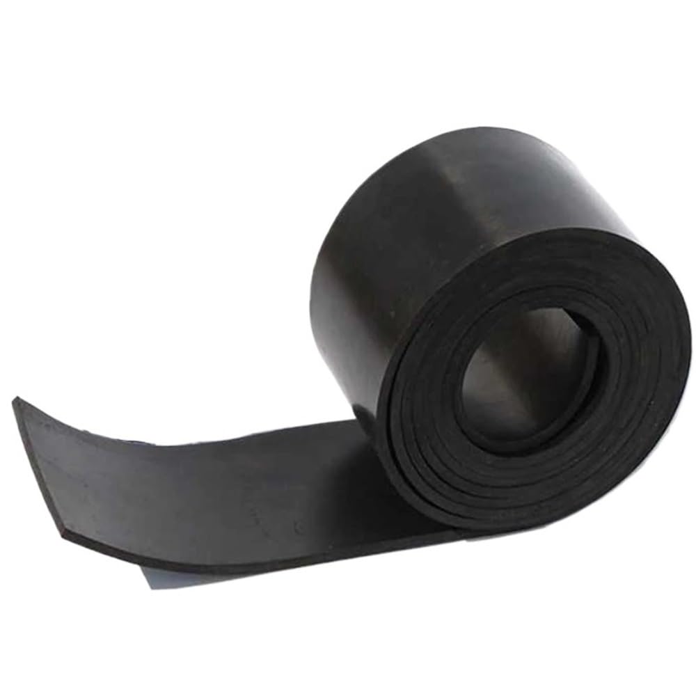 Piastra Buna in gomma nitrilica NBR da 15 x 100 cm, spessore 1/2/3 mm, rotoli di strisce di gomma solida, strisce di fogli di gomma solida 1 pezzo(2mm)