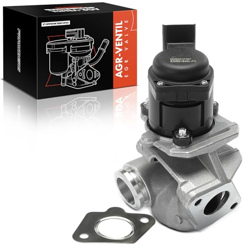 Frankberg Vanne EGR Diesel Compatible avec Fiesta VI CB1 CCN 1.4L Fiesta V JD JH 1.4L Fusion JU 1.4L C3 II SC 1.4L 206+ 2L 2M 1.4L Remplacer#