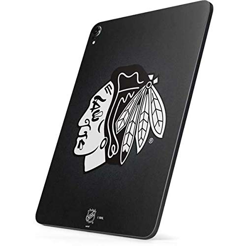 Skinit Decal Tablet Skin Compatible with iPad Pro 11in M4 (2024) - Officially Licensed NHL Chicago Blackhawks Black Background Design