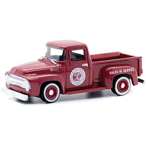 Modelo a escala 1/64 Camioneta Pickup 1954 F-100 miniatura 1