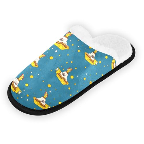 Slippers for Women Men, Memory Foam House Slippers Indoor Home Bedroom Spa Travel Shoes