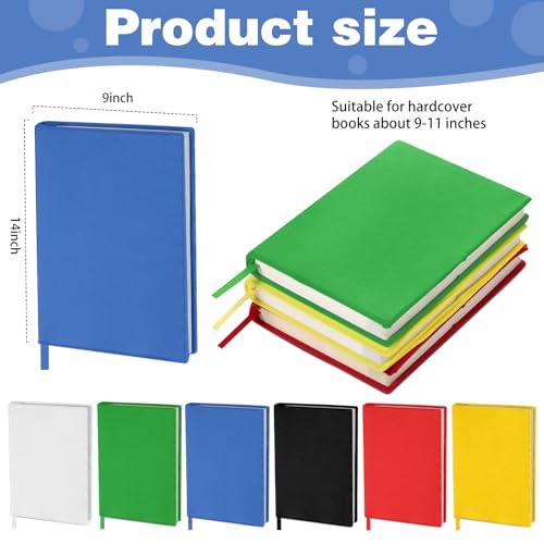 Housse de livre en tissu extensible Gilprop anti-cornes pour couvertures rigides - 2