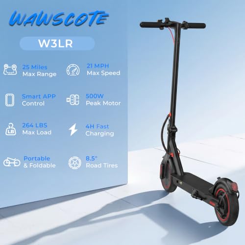 Image of Electric Scooter - Electric Scooter Adults and Teens | 1200W /1000W /500W Motor, 28 /21 Miles Max Range, APP Control, Double Braking Systems, 10 inch /8.5 inch Tire, Foldable E-Scooter
