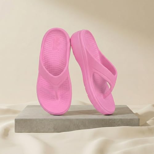 Image of Wavvy Lightweight EVA Non-Slip Slippers, Thick Sole Comfort Slides for Women, Soft Multipurpose Slippers