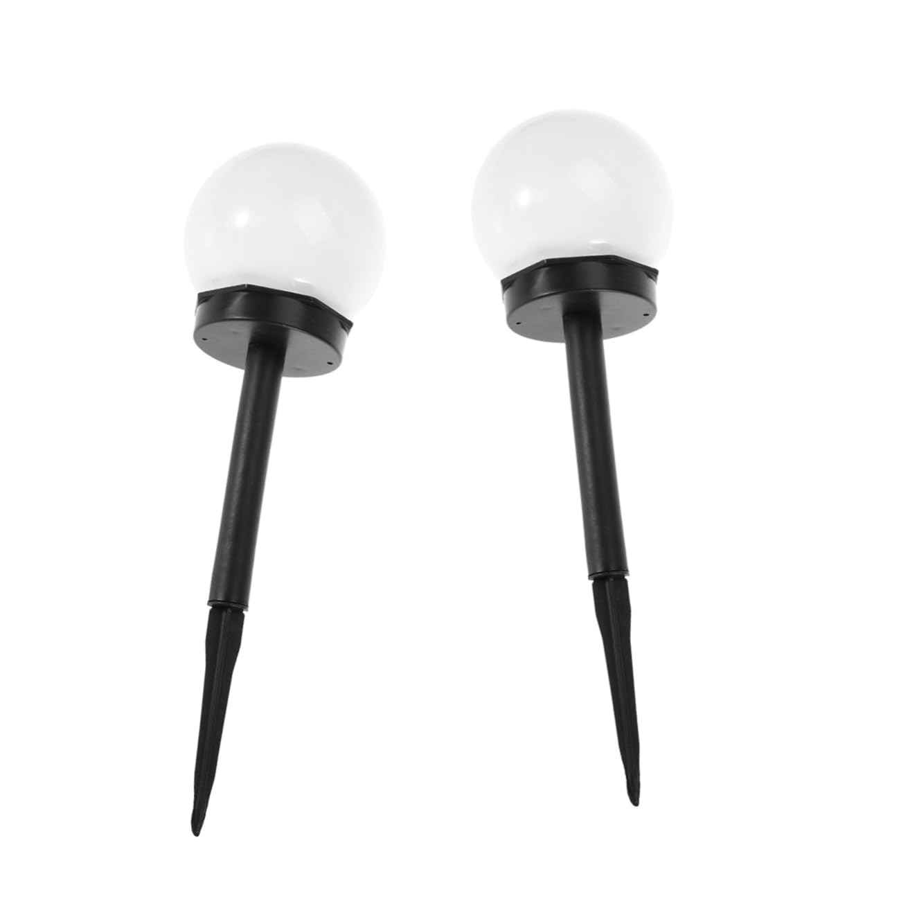 LALAFINA Solar Powered Garden Light Waterproof Lawn Lamp Easy Ground Plug Design for Yard Path Event