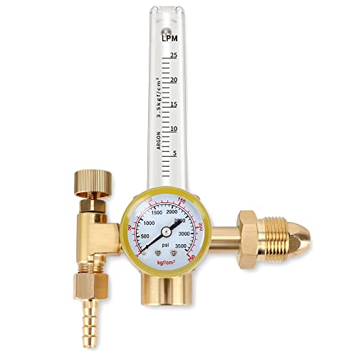 LOTOS AR04 Argon CO2 Flow Meter Regulator - Gas Regulator For MIG/TIG Welders