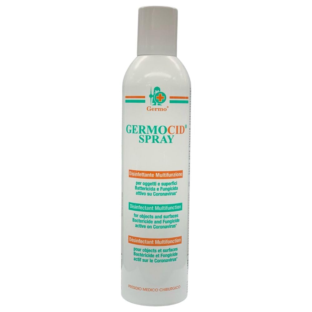 Disinfettante Multifunzione per Oggetti e Superfici, Indicato per Disinfettare e Deodorare gli Ambienti ad Alta Frequentazione e ad Alto Rischio Infettivo, 400ml (3 Unità)