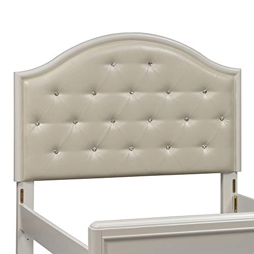 Liberty Furniture Industries Stardust Full Panel Headboard, W60 X D2 X H56, White #TOP2