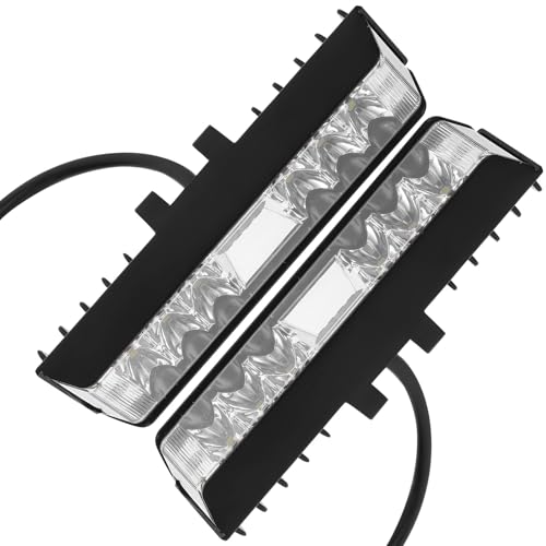 Focos LED de carretera para moto de 6000k en juego de 2 unidades impermeables