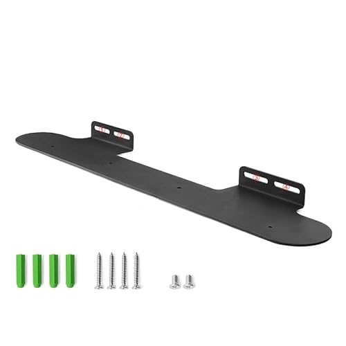 Kompatibel mit Bose Smart Soundbar 900 Halter Wandhalterung Bose Smart Soundbar 900 Ständer Zubehör mit integriertem Kabelmanagement,Smart Home Lautsprecher Zubehör Rack(Schwarz) 1PCS