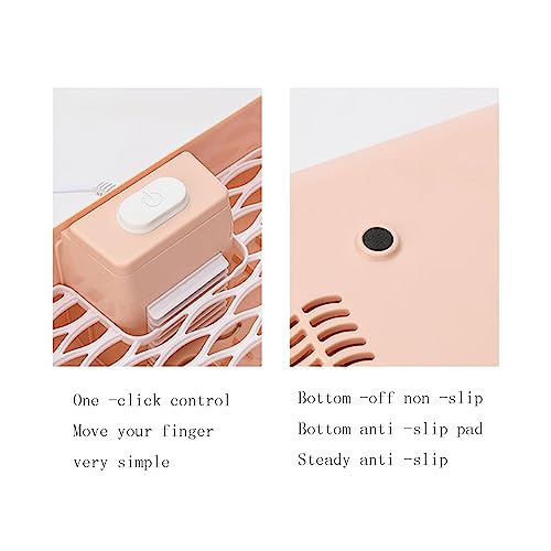 Wasdroger Droger Multifunctionele ondergoeddroger Kleine en draagbare draagbare luchtdroger (Color : Pink) - Image 4