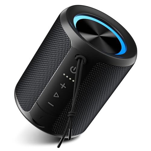 DUDGSIS Portable Mini Wireless Bluetooth Speaker - IPX7 Waterproof Dustproof,