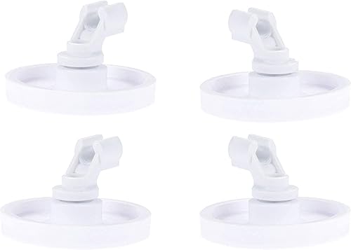 154174501 - Juego de soporte para ruedas de lavavajillas (paquete de 4) sustituye a repuesto para lavavajillas Frigidaire Kenmore Tappan
