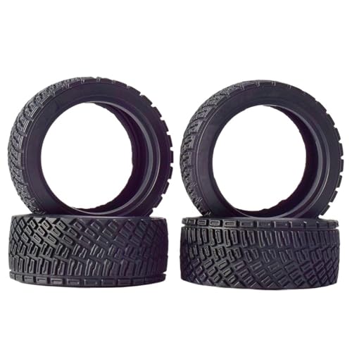 Pneus caoutchouc RC 67mm pour rouler sur piste et terre