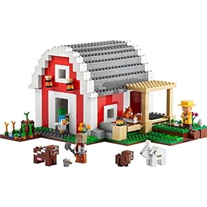 Amazon.co.jp - レゴ マインクラフト 赤い馬小屋 21187