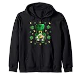 Photo Gallery cute gnome for teacher women and men for st. patricks day felpa con cappuccio Photo Gallery cute gnome for teacher women and men for st. patricks day felpa con cappuccio