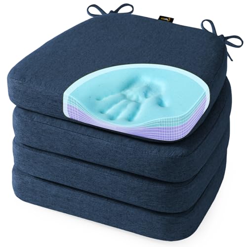 SUNROX Cooling Gel Memory Foam Chair Cushions