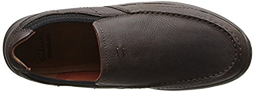 Clarks Men's Dark Brown Leather Niland Energy 14 D(M) US2