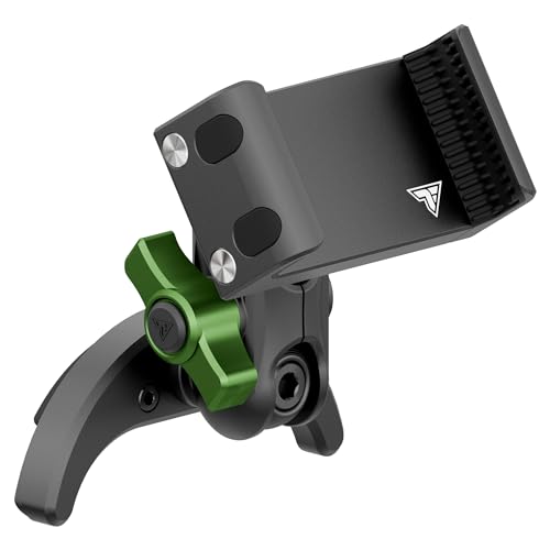 Tackform Link Vent Phone Mount Compatible with 2016-2023 Toyota Tacoma and 2014-2021 Toyota Tundra | Aluminum | Zero Slip, Anti-Scratch | Universal Holder Compatible with iPhone, Galaxy, More | Green