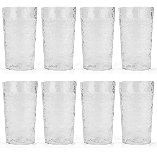 Hiball-Gläser aus Acryl, 740 ml, transparent, 8 Stück Cover