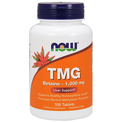 TMG, 1000 mg, 100 Tabs by Now Foods (Pack of 3)