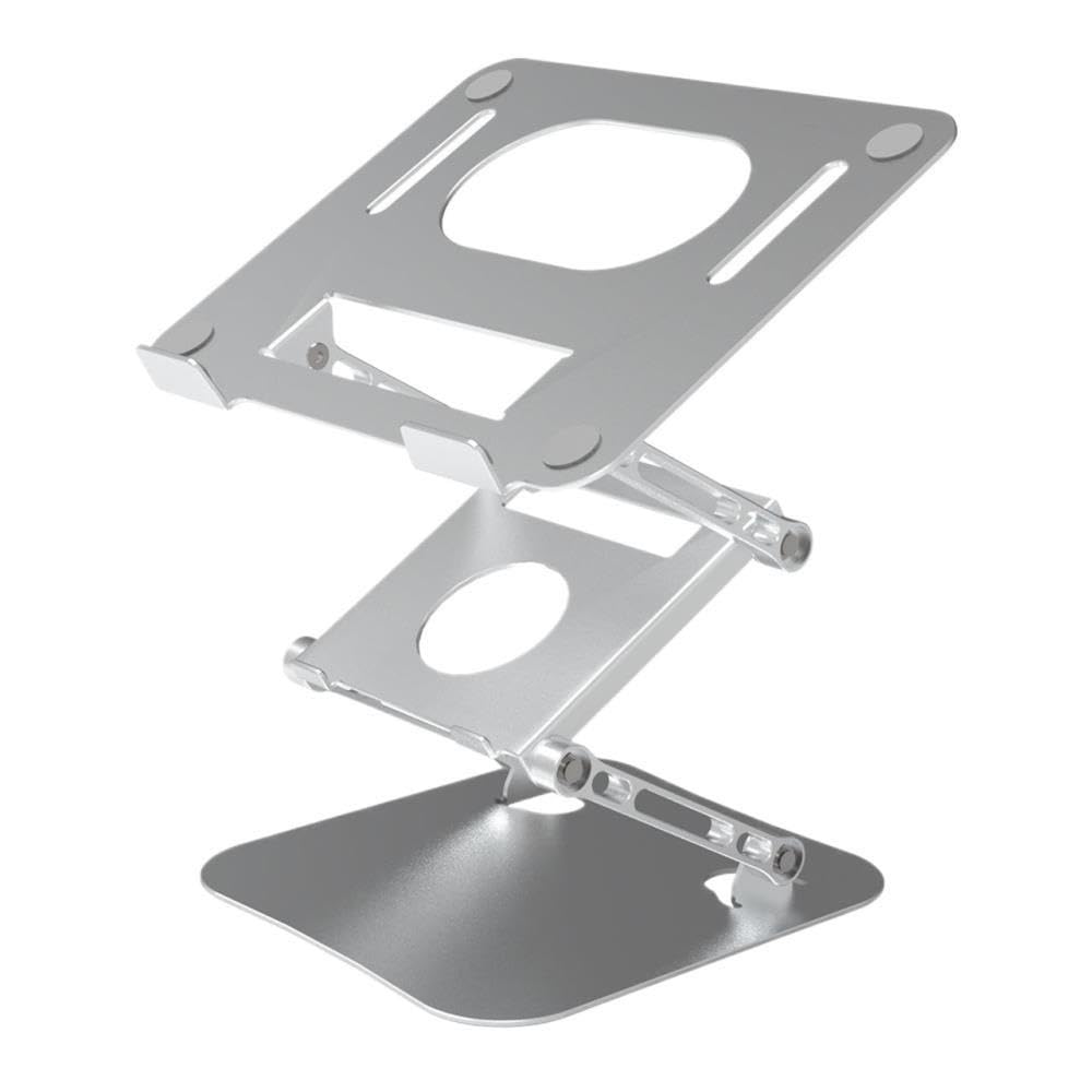 Supporto for laptop pieghevole in alluminio Riser di raffreddamento