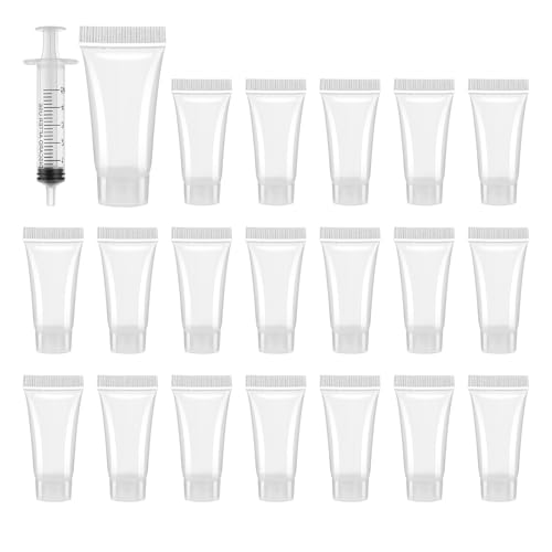 Tubos vacíos de brillo de labios, 20 unidades, 5 ml,...