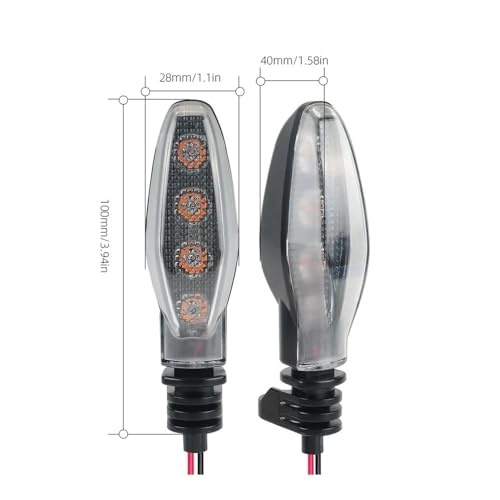 Clignotant LED Moto Tiger 900 800 Feu Indicateur de Direction