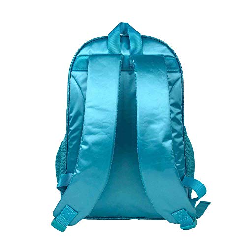 Mochila Bolsa Escolar Juvenil Infantil Alça De Costa Impermeável Grande Paetê Muda De Cor Moderna Li