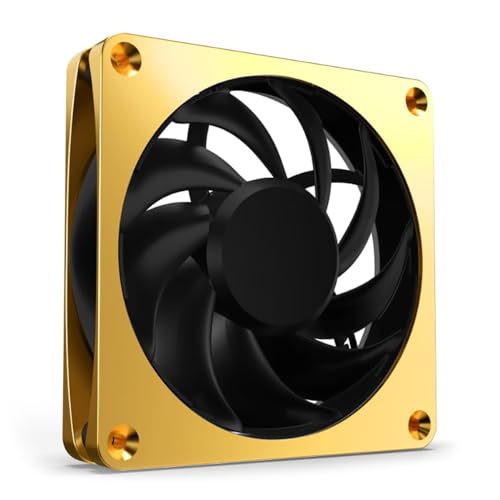 Apex Stealth Metal 120mm LĂĽfter 2000rpm (Gold/Schwarz)