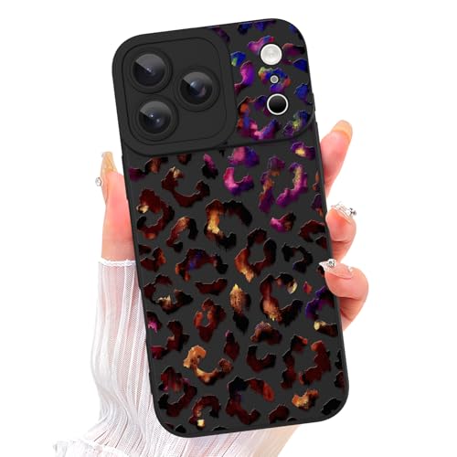 Image of ZIYE for iPhone 17 Pro Case Gradient Leopard Pattern Phone Case
