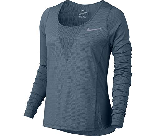 Nike W Nk Znl Cl Relay LS, Maglia Maniche Lunghe