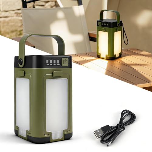 SKTYANTS LED ランタン ソーラー充電式 2000mAh バッテリー内蔵 白色/電球色切替 折りたたみ式 超高輝度 6モード USB充電 キャンプ 防災 夜釣り 車中泊 停電対策 アウトドアライト