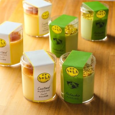 語り部のあったずもなプリン 2種 食べ比べ 合計6個セット 冷凍/グリーンケア 多田自然農場