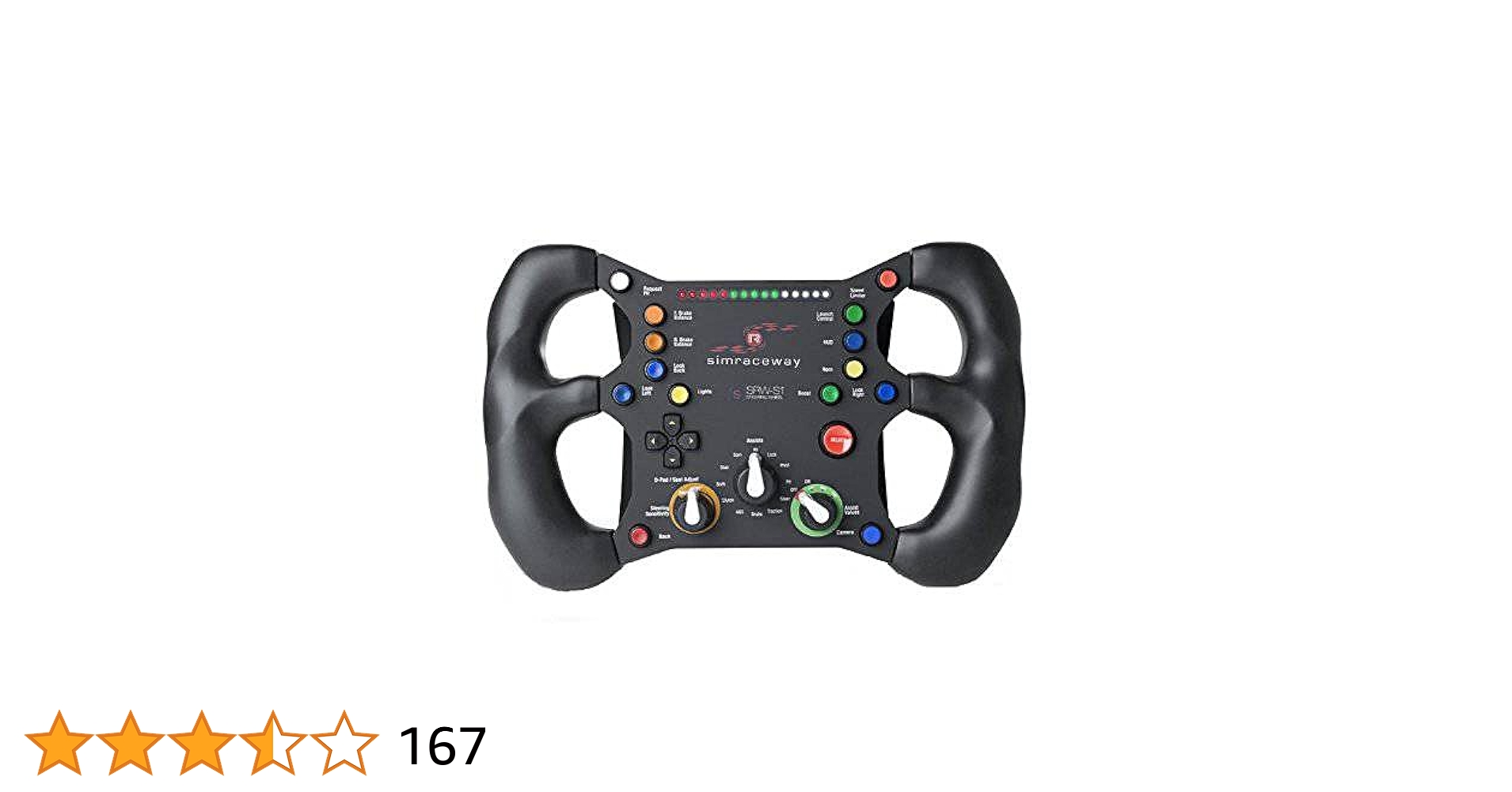 SteelSeries Simraceway SRW-S1 Gaming Steering Wheel - 15
