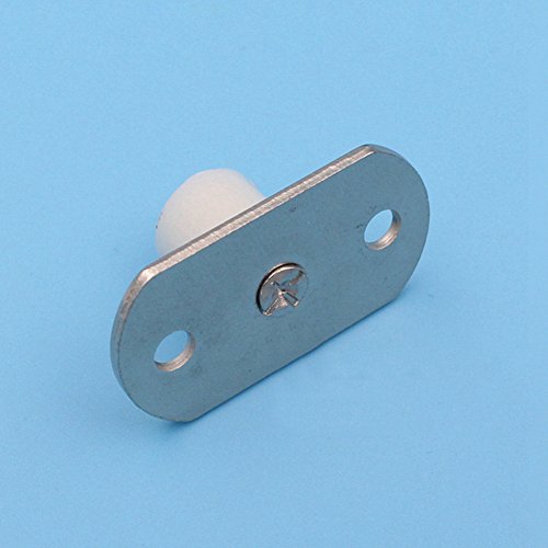 4 Piece Sliding Barn Door Nylon Guide Wheel, Floor Guide Roller Bracket Roller Guide for Furniture Hardware, Moving Doors, Glass Sliding Doors and Aluminium Doors.