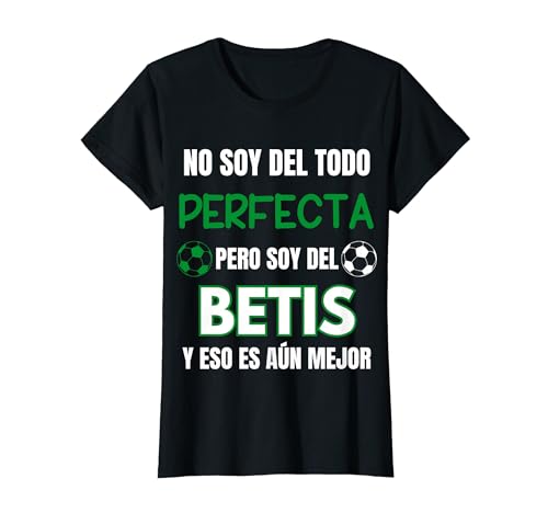 Betis Regalo Aficionada Deporte Fútbol Camiseta