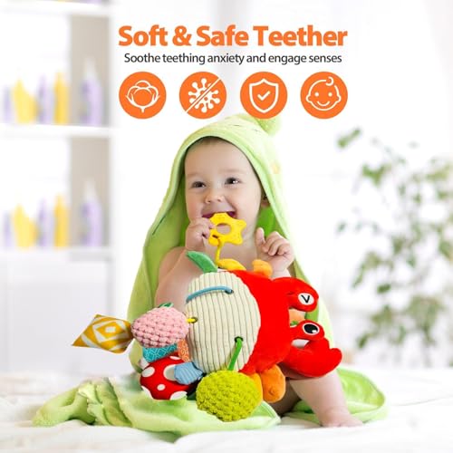 Miniatura 5 de Goorder Juguetes Para Cochecitos 3 6 9 12 Meses, Juguetes De Para Sillita Del Coche La Cuna Bebés Y Niños 0-12 Meses, Juguetes Sensoriales Para Bebés 6 Meses, Regalo Bebe Recien Nacido Niños Y Niñas