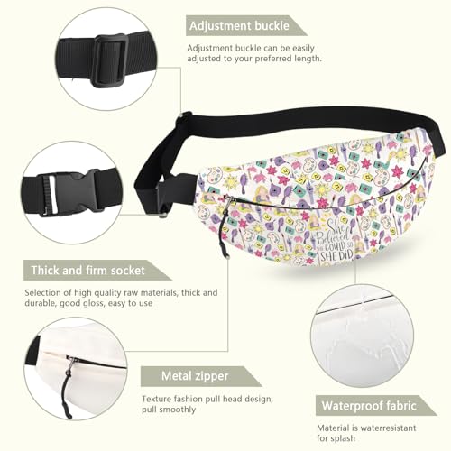 MEIKIUP Long Hair Princess Crossbody Bag Princess Fans Shoulder Bag Fairy Tale Princess Fans Gift Purse for Her4