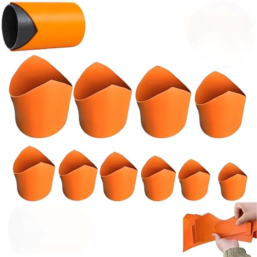 10 Pcs Pipe Cutting Guide 3/48 Precision Pipe Saddle Template for Plumbing Installation Pipe Saddle Tool with DIY Projects