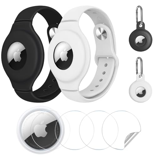 La mejor selección de Relojes para bebés que puedes comprar esta semana. 46 BuFan 2Pack Correa para Airtag, 2 Airtag Holder with Keychain and Lock Suave Correa de Reloj Airtag para Bebés Niños Mayores