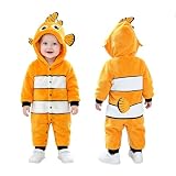 TONWHAR Kid's and Toddler's Costume Baby Animal Outfit Baby Boys' Girls' One-Piece Rompers Jumpsuit(2-3T,Fish)