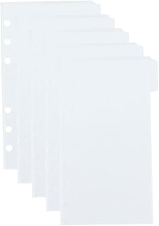 PLAFOPE 1 Conjunto De Pastas Blocos De Notas Clipes De Pasta Saco De Recarga De Bolso Sacos De Dinheiro Bolsa De Pasta Bolsas Reutilizáveis Folhas Soltas Bloco De Notas Sacos De