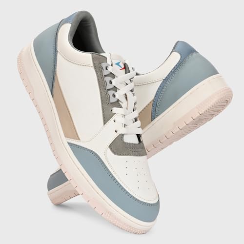 Image of Cruiser Mens Sneaker | Casual Shoes | Cushioned Insole | Lace-Up Design | Arch Support & Ventilated Comfort | Perfect Pair with Casual Outfit (Augustus)