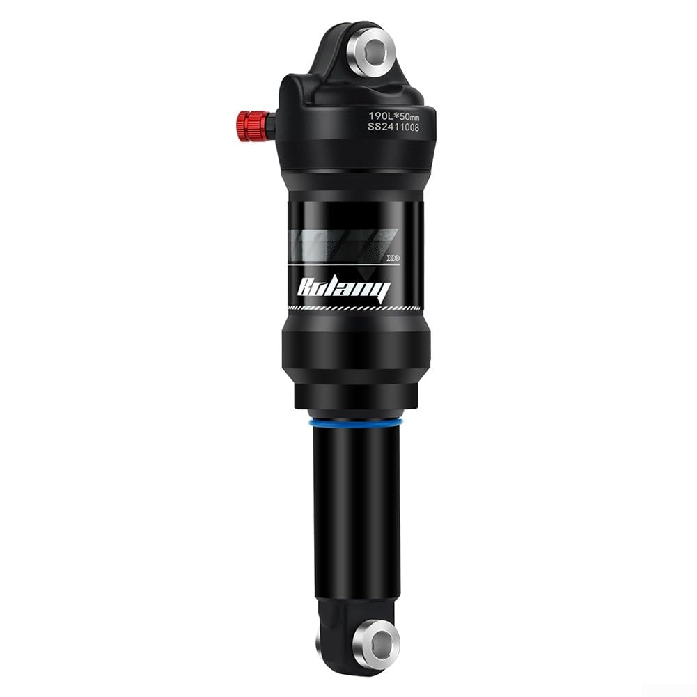 Hasaller Bike Shock Absorbers Mountain Bicycle Rear Shock Absorber Mountain Bike Lightweight Rear Sh-ock Air Pressure Sh-ock Absorbers Mtb Re-ar Shoc-k for BOLANY Moun-tain Bikes(165mm Style 2)