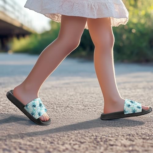 Toddler Little Kid Beach Pool Shower Slides Anti-Skid Home Bath Slippers Cute Summer Outdoor Shoes4